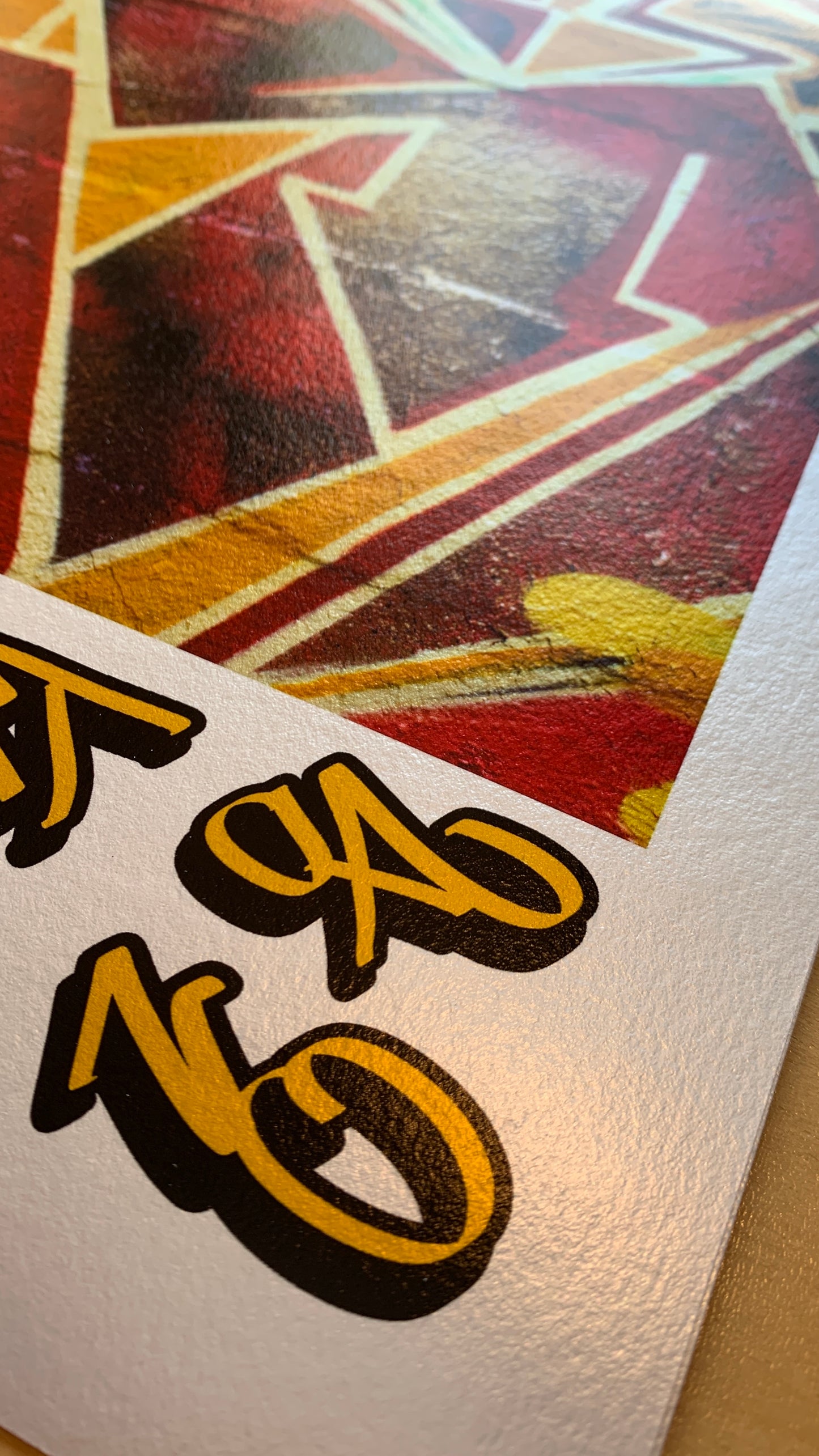 The Art of Saying No 8x10 - "S"