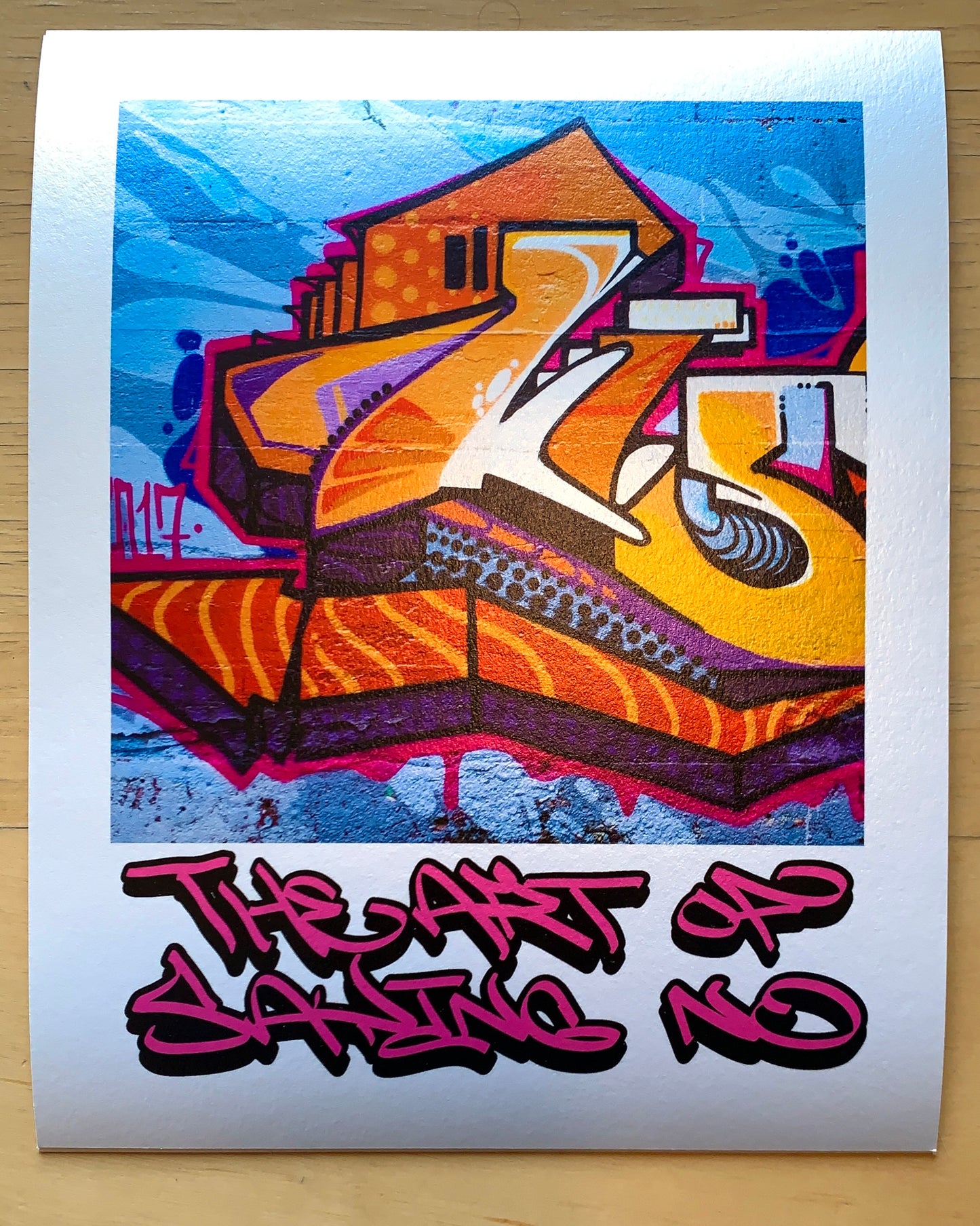 The Art of Saying No 8x10 - "W"