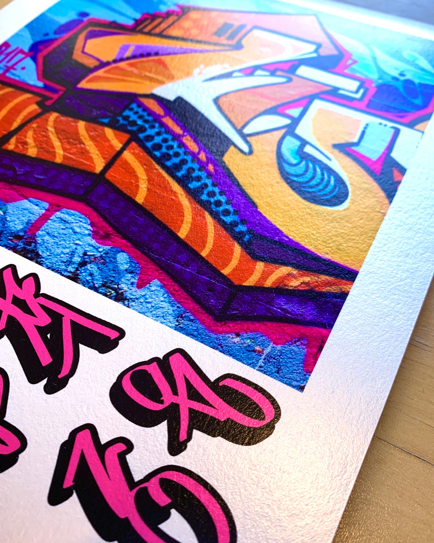 The Art of Saying No 8x10 - "W"