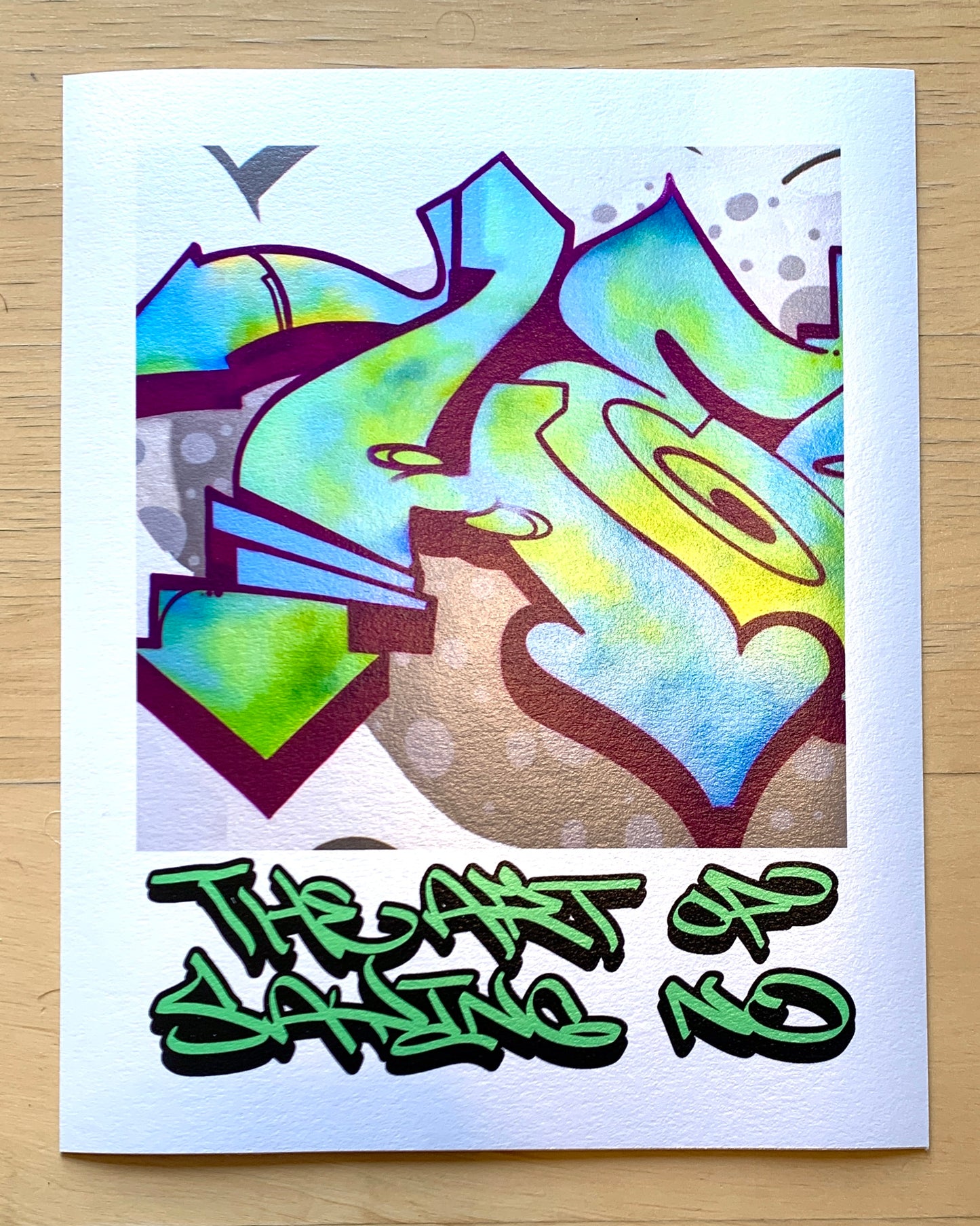 The Art of Saying No 8x10 - "HE"