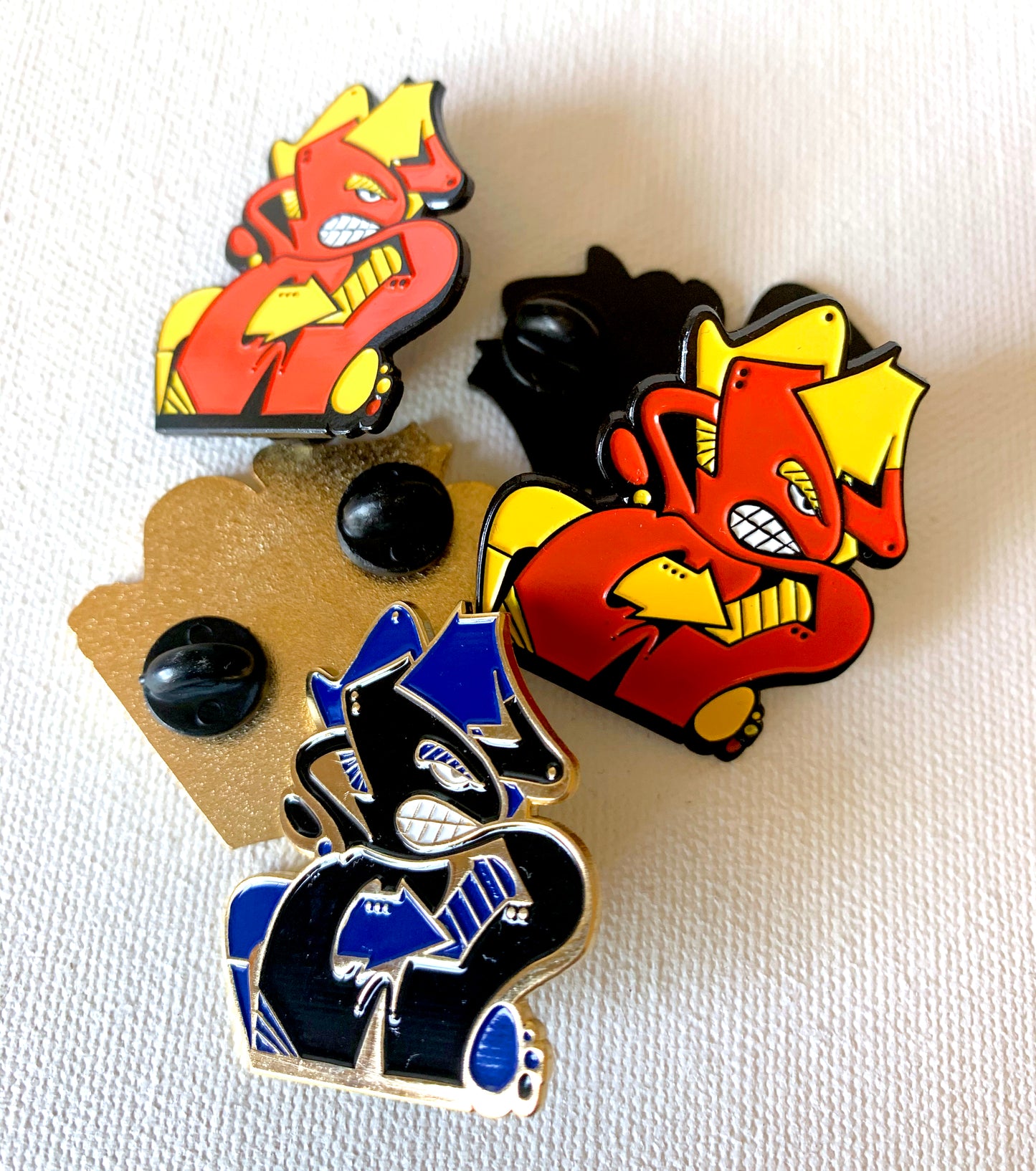 S-Guard enamel pin