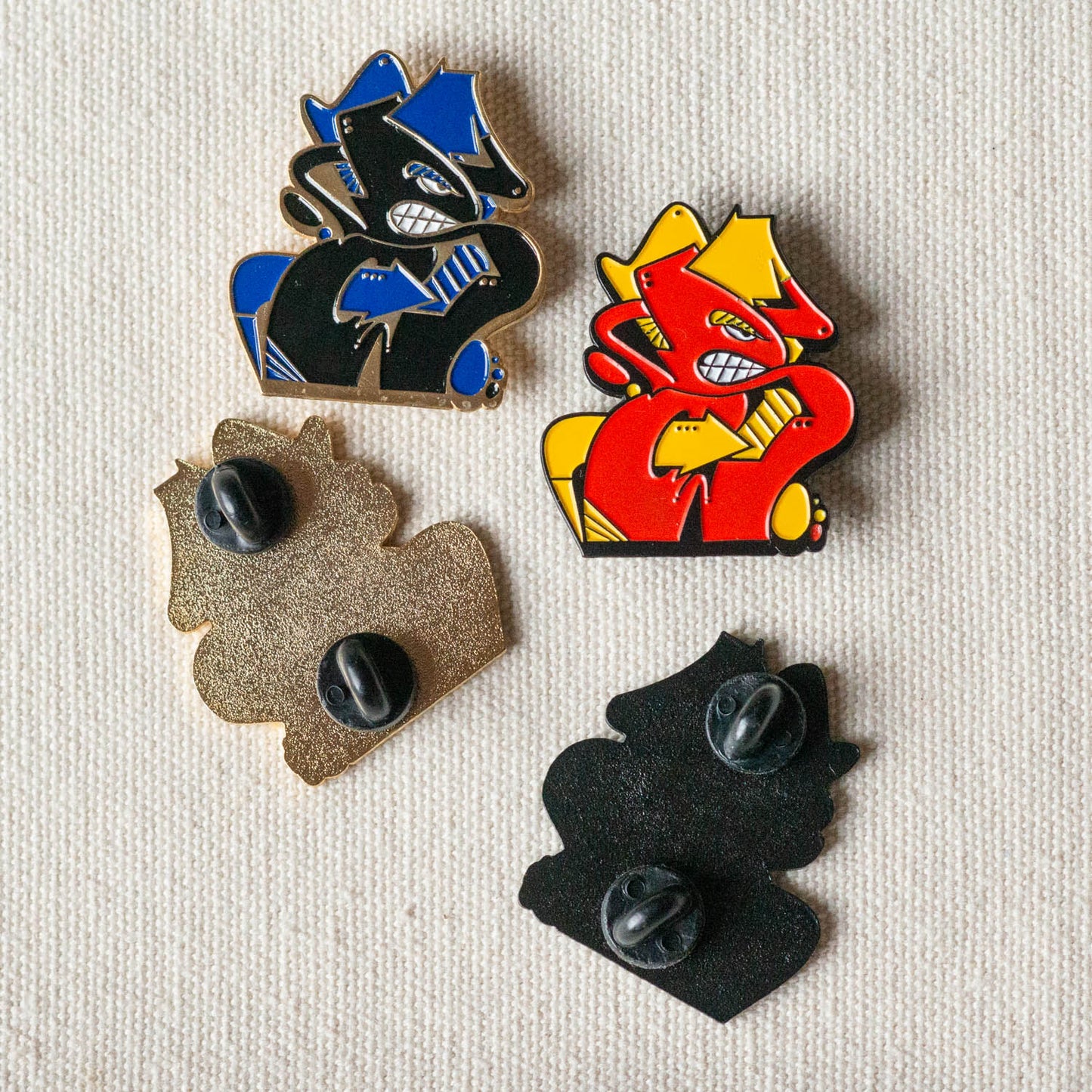 S-Guard enamel pin