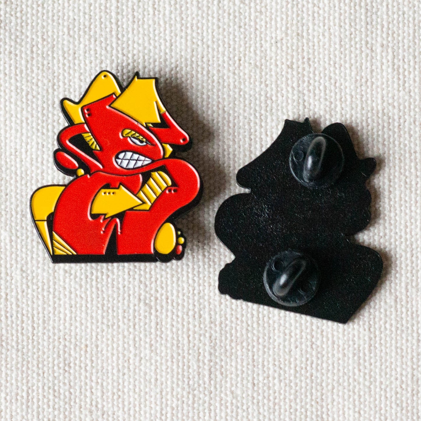 S-Guard enamel pin