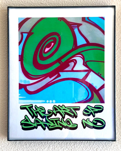 The Art of Saying No 8x10 - "S".