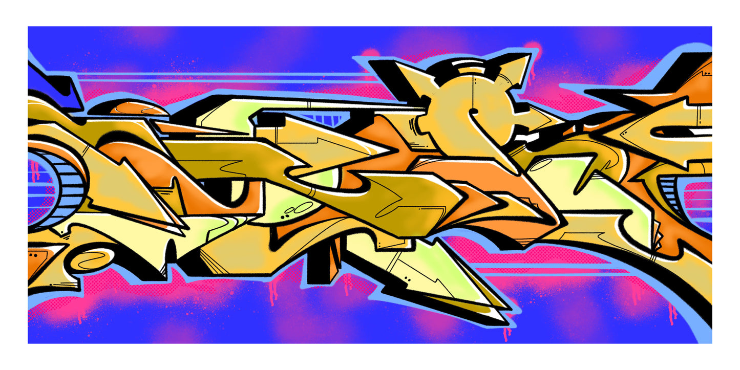 Style Works 003 Art Print