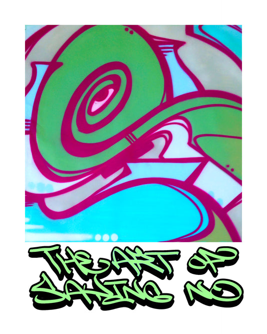 The Art of Saying No 8x10 - "S".