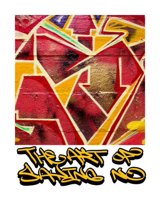 The Art of Saying No 8x10 - "S"